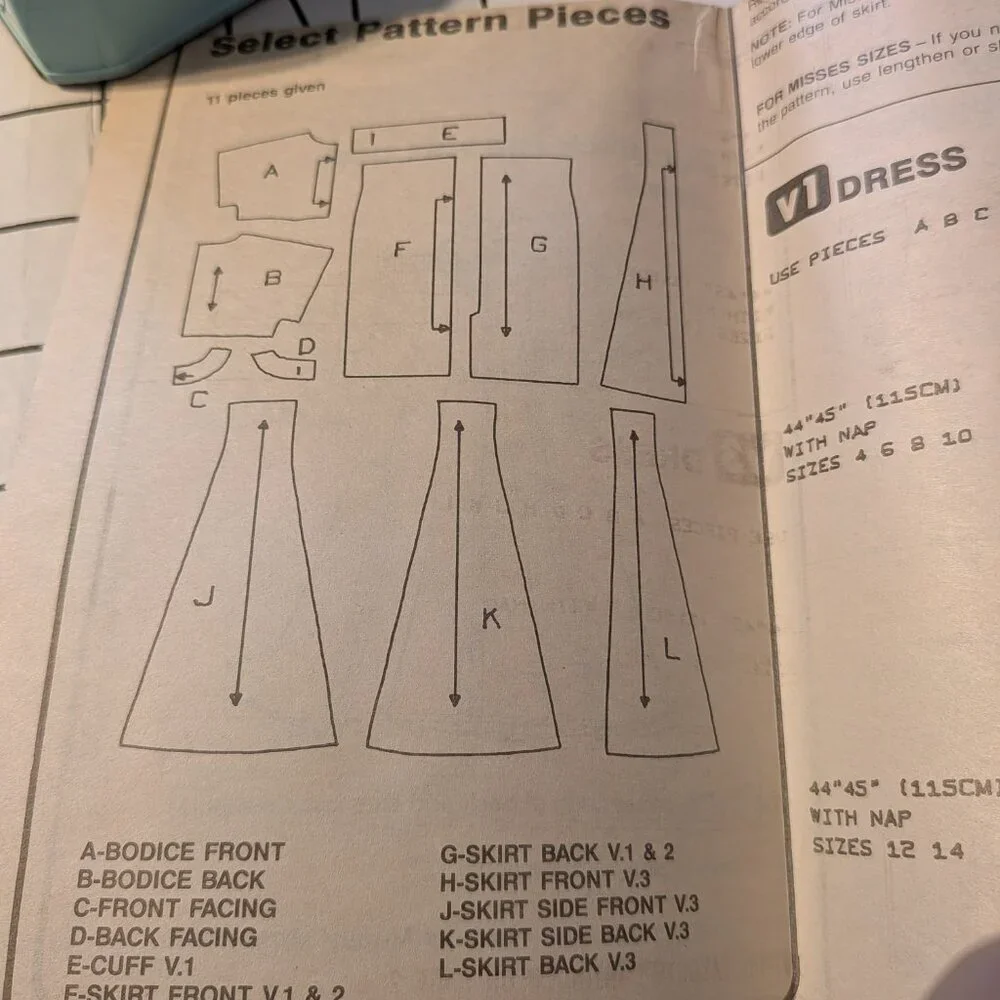 McCall's 8412 Jacket & Skirt sewing pattern UNCUT 6-10